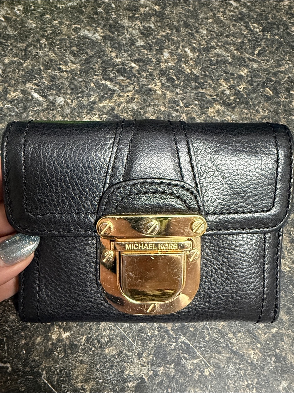 Michael Kors Charlton Small Leather Wallet vintage 2012